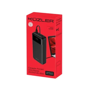 CARGADOR PORTATIL ULTRA RAPIDO/LAPTOP 20000 MAH - 65W